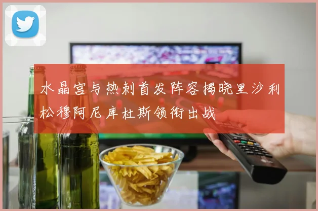水晶宫与热刺首发阵容揭晓里沙利松穆阿尼库杜斯领衔出战